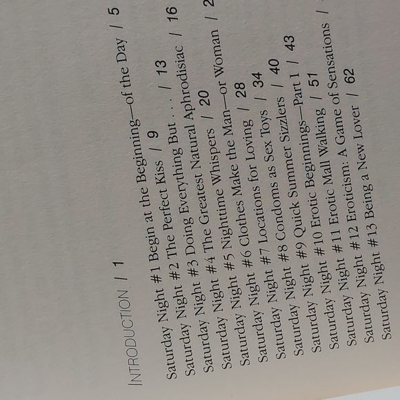 5/$25 Romantic Book:  52 Saturday Nights, Heat Up Your Sex Life Even More. - Picture 6 of 7